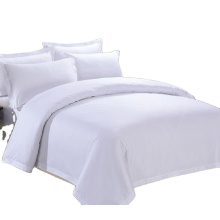 Best Selling Superior Quality Latest Design 200TC  Hotel  100% Cotton  Bed Sheet Linen White Hotel Bed Sheet